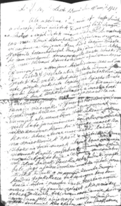 Letter in a Tatra mountain folk dialect